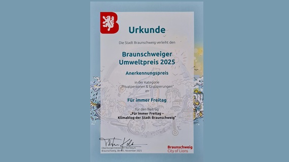 Preisverleihung Umweltpreis